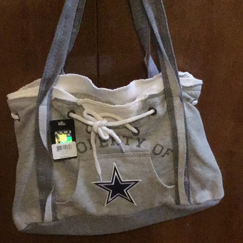 Never used Dallas cowboy hoodie purse